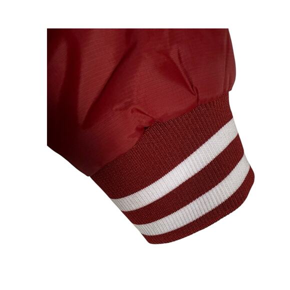 NWT Men's True Religion Red Dahlia Vertical Quilted Full Zip Jacket Size Large - Picture 4 of 9